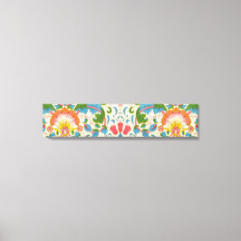 Plötzliche Rose (von William Morris) Leinwanddruck