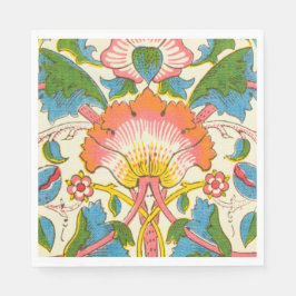 Plötzliche Rose (von William Morris) Serviette