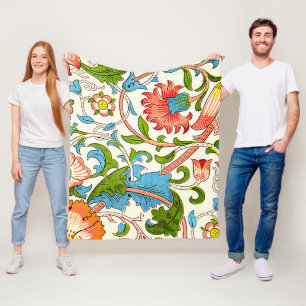 Plötzliches, farbiges Vintages Muster von William  Fleecedecke