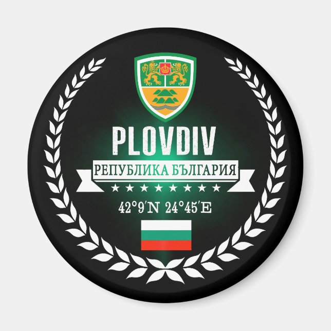Plovdiv Magnet (Vorne)