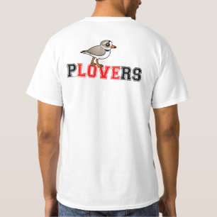 Plovers-Liebe (Design auf der Rückseite) T - Shirt