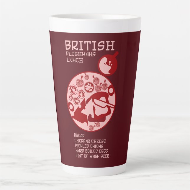 Plowman Pub Mittagessen Milchtasse (Vorderseite)