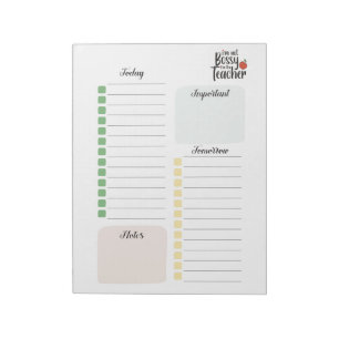 PLR-LehrerIn Notizblock