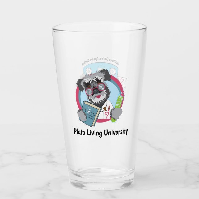 PLU Happy Hour Glass Glas (Vorderseite)