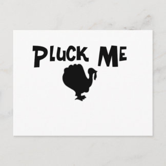 Pluck Me Postkarte