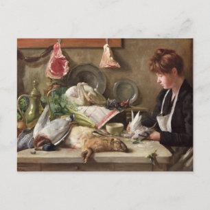 Plucking the Pigeon Postkarte