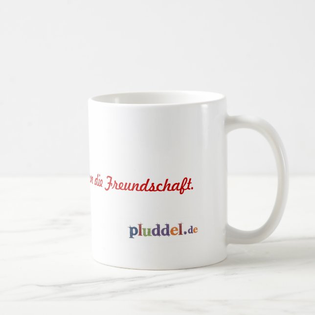 pluddel-tasse-büro-freundschaft kaffeetasse (Rechts)