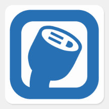 PlugShare-Logo-Aufkleber