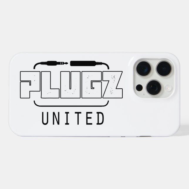 Plugz iPhone Case Hülle (Rückseite (Horizontal))
