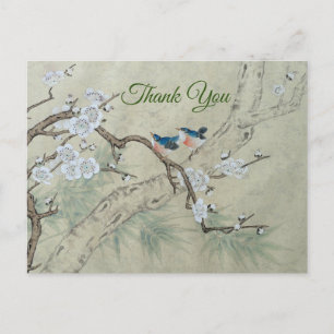 Plum Blossom im Frühling Postkarte