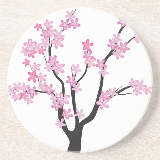 Plum Blossom Tree Getränkeuntersetzer (Vorne)