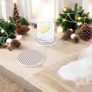 Plum Buffalo Kariert Holiday Getränkeuntersetzer