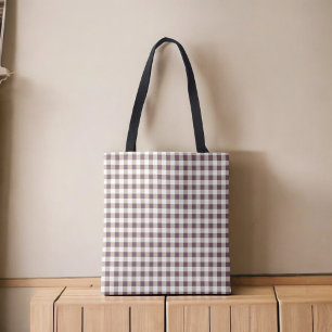 Plum Buffalo Kariert Tote Bag für stilvolle Herbst