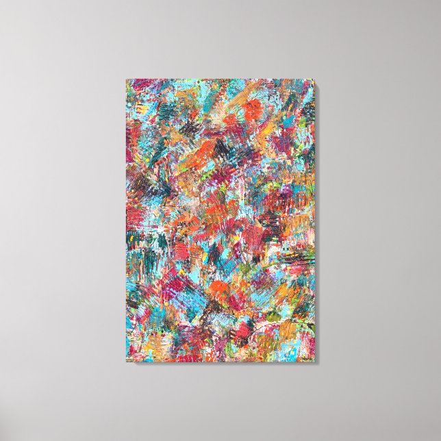 Plum Crazy 24 x 36 Wrapped Canvas Leinwanddruck (Vorderseite)