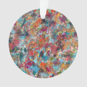 Plum Crazy Akrylic Ornament