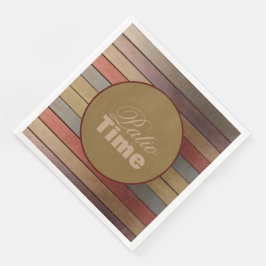 Plum Gold und Grau Blue Serviette