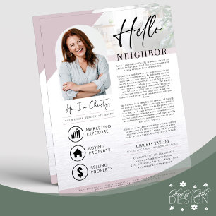 Plum Hello Neighbor Real Anwesen Agent Einführung Flyer
