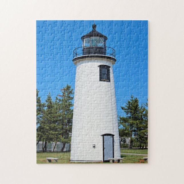 Plum Island Lighthouse Massachusetts Jigsaw Puzzle (Vertikal)