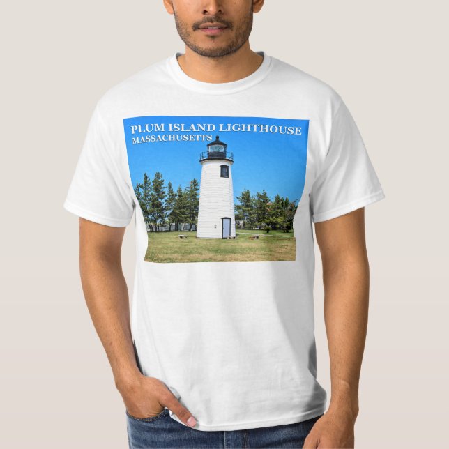 Plum Island Lighthouse, Massachusetts T - Shirt (Vorderseite)