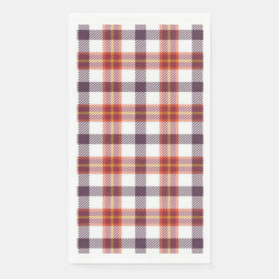 Plum Kariert Serviette