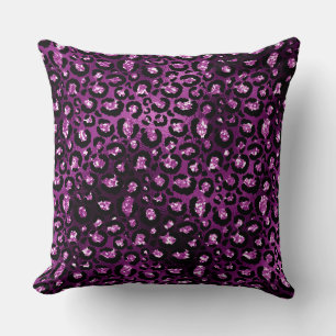 Plum Lila/ Diamant Reversible Kissen