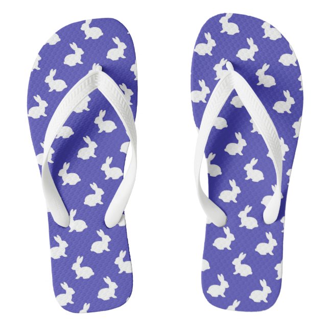 Plum Lila Kaninchen Flip Flops (Fußbett)