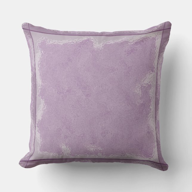 Plum Lila Kissen (Vorderseite)