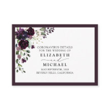 Plum Lila Mauve Coronavirus