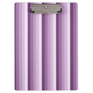 Plum lila Schattenstreifen Klemmbrett