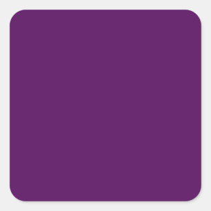 Plum Lila Square Sticker