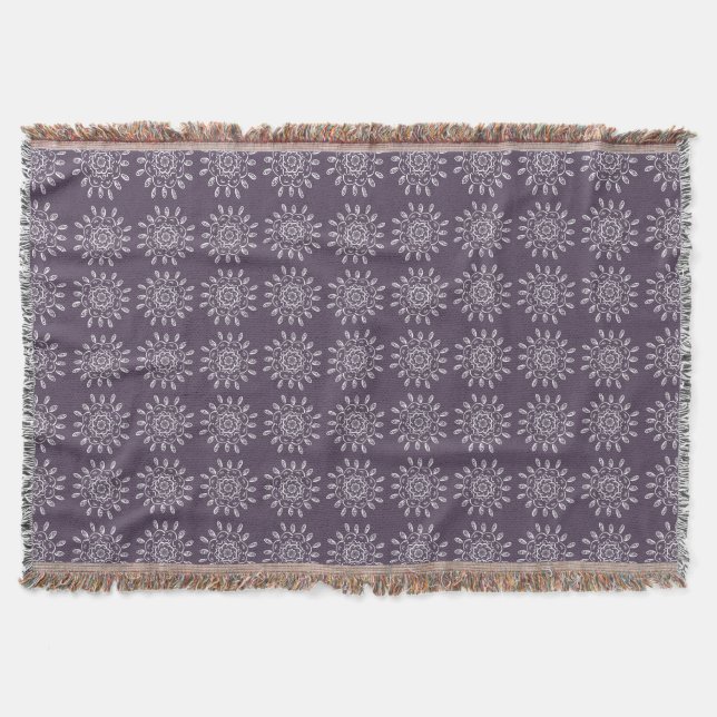 Plum Mandala Decke (Vorderseite)