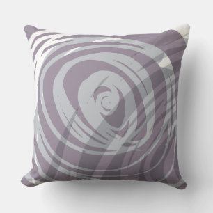 PLUM SPIRAL DESIGN Retrowurfkissen Kissen