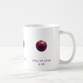Plum Valentines Kaffeetasse
