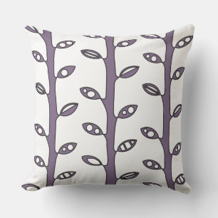 Plum VINES Retro-DESIGN-Kissen Kissen