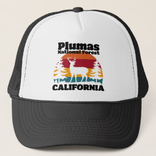 Plumas National Forest California Truckerkappe