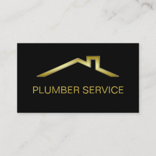 Plumber Business Cards Visitenkarte