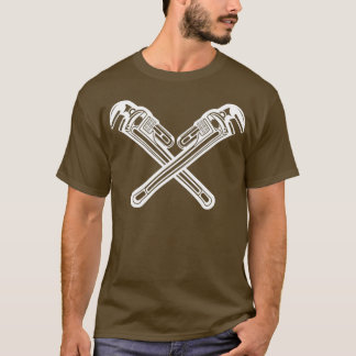 Plumber Crossed Wrenches T-Shirt
