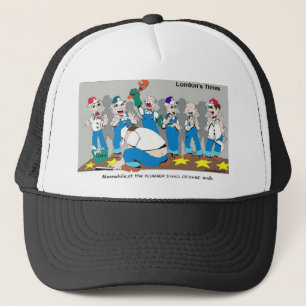 Plumber Hall of Fame Funny Gifts T-Shirts Sammlers Truckerkappe