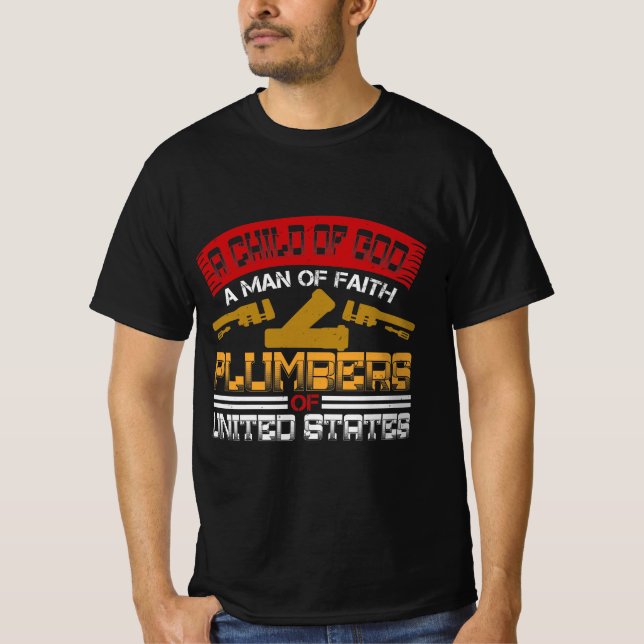Plumber Shirt - Plumber Daddy Shirt (Vorderseite)