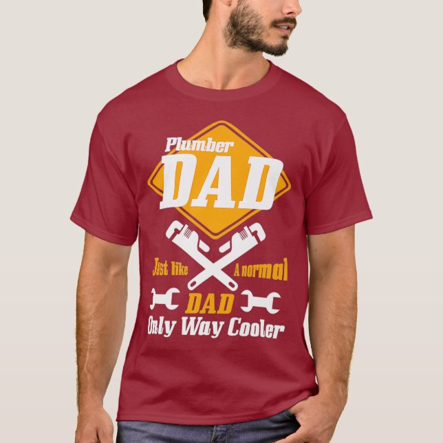 Plumber Vater Vathage Premium T-Shirt (Vorderseite)