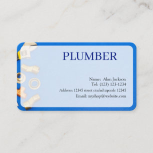 PLUMBER-Visitenkarte bearbeitet Visitenkarte