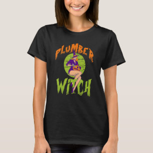 Plumber Witz Plumber Halloween T-Shirt