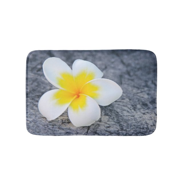 Plumeria Badematte (Vorderseite)
