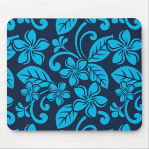 PLUMERIA (Blau x 2) Mousepad
