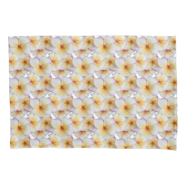 Plumeria Blooms Pillowcase Kissenbezug (Vorderseite)