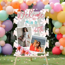 Plumeria Blume Foto Geburtstagsparty Willkommen