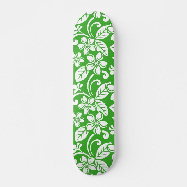 PLUMERIA (CITRUS GRÜNE) SKATEBOARD (Vorne)