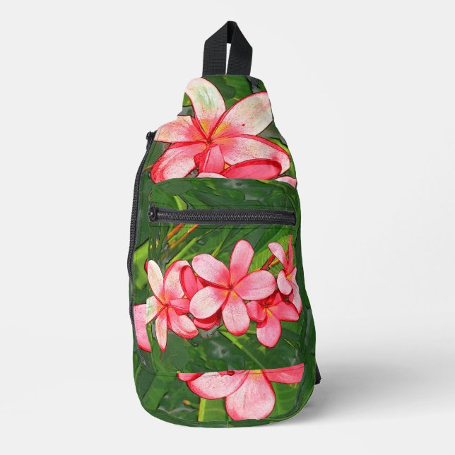Plumeria Crossbody Bag (Vorderseite)