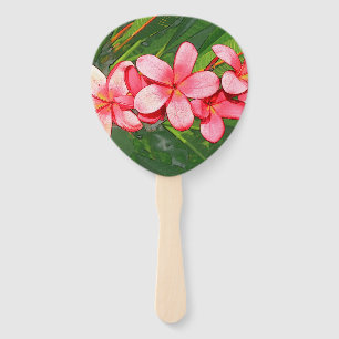 Plumeria Fächer