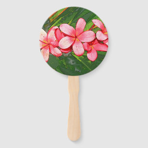 Plumeria Fächer